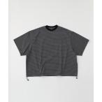 tシャツ is-ness / イズネス BALLOON BORDER SHORT SLEEVE T-SH メンズ