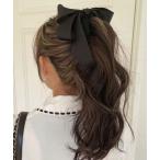 ヘアクリップ 「 Port / ポート 」 ビッグ リボン バナナクリップ / バレッタ