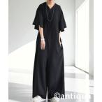 ショッピングオールインワン サロペット オーバーオール ワイドオールインワン レディース