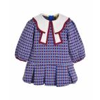 ワンピース ウェーブカラーレトロ風ワンピース キッズ 子供服 女の子