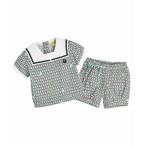 セットアップ 「セットアップ」ドロップカラーポイントトップス&パンツ キッズ 子供服 男の子