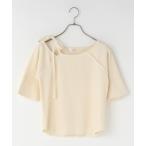 tシャツ ネックデザインタイト5S 323124 レディース