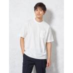 tシャツ 「接触冷感」半袖 スロープネック Tシャツ ビズT 無地 カジュアルインナー TOKYO RUN 春夏 メンズ