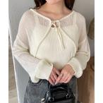  ансамбль WEGO/ ансамбль сетка лента кардиган 