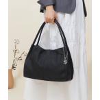 トートバッグ ポケット６個 / チャーム付き トートバッグ レディース メンズ