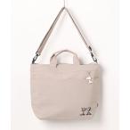 ハンドバッグ スヌーピー 撥水ナイロン 2wayバッグ