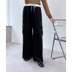 パンツ 「mline」レイヤードスウェットパンツ レディース