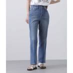 「Healthy denim」 加工ブーツカットデニムパンツ 23 ネイビー レディース