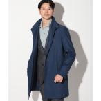 [UNION STATION] пальто с отложным воротником LL темно-синий мужской 