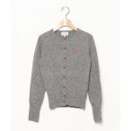 「Vivienne Westwood red label」 ニットカーディガン 2 グレー レディース