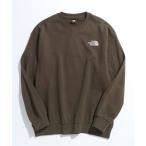 「THE NORTH FACE」 スウェットカットソー X-LARGE ダークブラウン メンズ