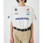 tシャツ HONDA RACING BIG Tシャツ レディース