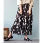 「e-zakkamania stores」 「In field」プリーツスカート フリー ブラック レディース