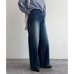 ジーンズ デニム デニムパンツ ルーズストレートデニムパンツ レディース