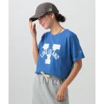 tシャツ 「Champion(チャンピオン)」別注ロゴ半袖T レディース