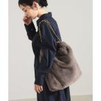 トートバッグ VIOLAd’ORO / エコファー チェーン バッグ レディース