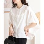 ブラウス シャツ 麻21s　ヨークフリ