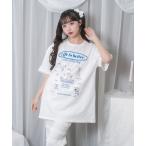 tシャツ white dog プリントTシャツ レディース