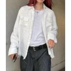 ショッピングツイード シャツ 「Chikashitsu +」tweed like western shirt / 「チカシツプラス」ツイード風ウエスタン長袖シャツ メンズ