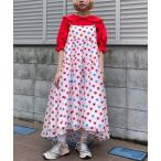ワンピース STAR JACQUARD SHEER ドレス
