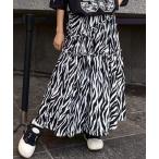 スカート ANIMAL TIERED スカート
