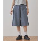 ジーンズ デニム デニムパンツ 「Unblend」ヒッコリー ストライプ ペインター ハーフパンツ レディース メンズ