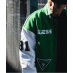 ショッピングスタジャン 「GUESS ORIGINALS」 スタジャン MEDIUM グリーン メンズ
