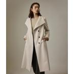 「ROPE'」 ステンカラーコート 36 オフホワイト レディース