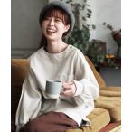 「soulberry」 長袖ブラウス M グレイッシュベージュ レディース