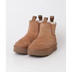 「UGG」 ショートブーツ 24cm ベージュ レディース