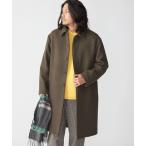 [SHIPS] пальто с отложным воротником LARGE оливковый мужской 