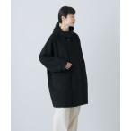 「かぐれ」 ステンカラーコート FREE ブラック レディース