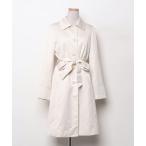 [M-PREMIER] в клетку тренчкот 36 бежевый женский 