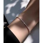 ブレスレット 金属アレルギー対応 サージカルステンレス ニッケルフリー ブレスレット K18GP レディース