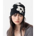 ショッピングアンブロ ニット帽 ニットキャップ 「UMBRO × Casselini」 Summerフラワーワッチ レディース