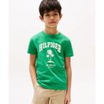 tシャツ BOYS ヒルフィガーパームプリントTシャツショートスリーブ キッズ 子供服