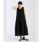 ワンピース ブイネックティアードドレス