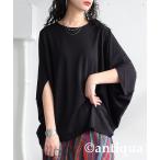 tシャツ 接触冷感変形ドルマンTシャツ レディース