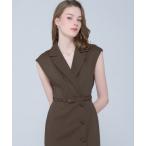 ワンピース French Sleeve Tailored Dress