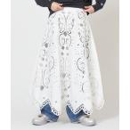 スカート EMBROIDERY LACE SKIRT エンブロイダリー レース スカート