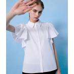 ブラウス シャツ 「LOULOU WILLOUGHBY」バルーンスリーブシャツブラウス レディース