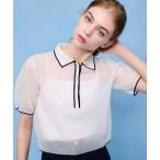 ニット セーター 「LOULOU WILLOUGHBY」シアーカノコポロ レディース