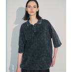 ポロシャツ SNOW-WASHED KANOKO POLO SHIRT/スノーウォッシュカノコポロシャツ メンズ レディース