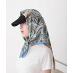 スカーフ バンダナ 「forksy.」ペイズリー柄 大判 マルチスカーフ レディース