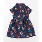 ワンピース 親子お揃い ディズニー リゾート総柄 ワンピース 0477K キッズ 子供服 女の子