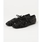 「SY UNITED ARROWS」 フラットパンプス 23.5cm ブラック レディース