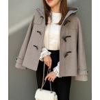 ショッピングダッフルコート 「couture brooch」 ダッフルコート 40 モカ レディース