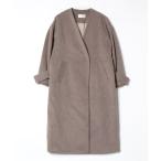 [BEAMS HEART] no color пальто - бежевый женский 