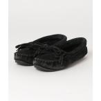 「Minnetonka」 モカシンシューズ - ブラック レディース