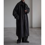 [epnok] пальто с отложным воротником LARGE угольно-серый мужской 